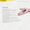 Flashlight: Nitecore TIP SE, Rechargeable Metallic Keychain Light, 700 lumen, 90m