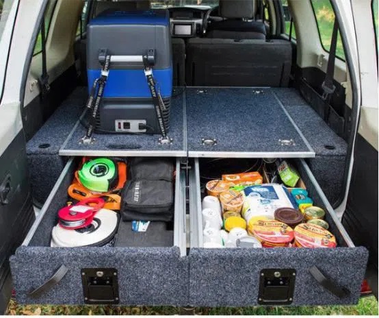 Car Travel ACC: 4WD Rear Drawer System