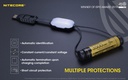 Battery Charger: Nitecore LC10, Portable Magnetic Outdoor USB Charger