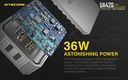Battery Charger: Nitecore UA42Q, 2-Port Quick Charge USB Adapter, 36W
