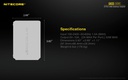 Battery Charger: Nitecore UA55, 5-Port USB Desktop Adapter, 50W