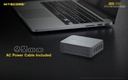 Battery Charger: Nitecore UA55, 5-Port USB Desktop Adapter, 50W