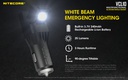 Battery Charger: Nitecore VCL10, Multifunctional Vehicle Gadget: Vehicle charger, Glass Breaker, Emergency Light, Warning Light