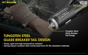 Battery Charger: Nitecore VCL10, Multifunctional Vehicle Gadget: Vehicle charger, Glass Breaker, Emergency Light, Warning Light