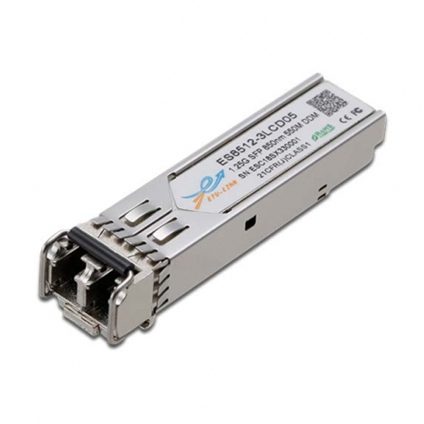 SFP: ETU 1.25G 850nm MM 2core  LC, 550m, (Cisco GLC-SX-MMD comp)