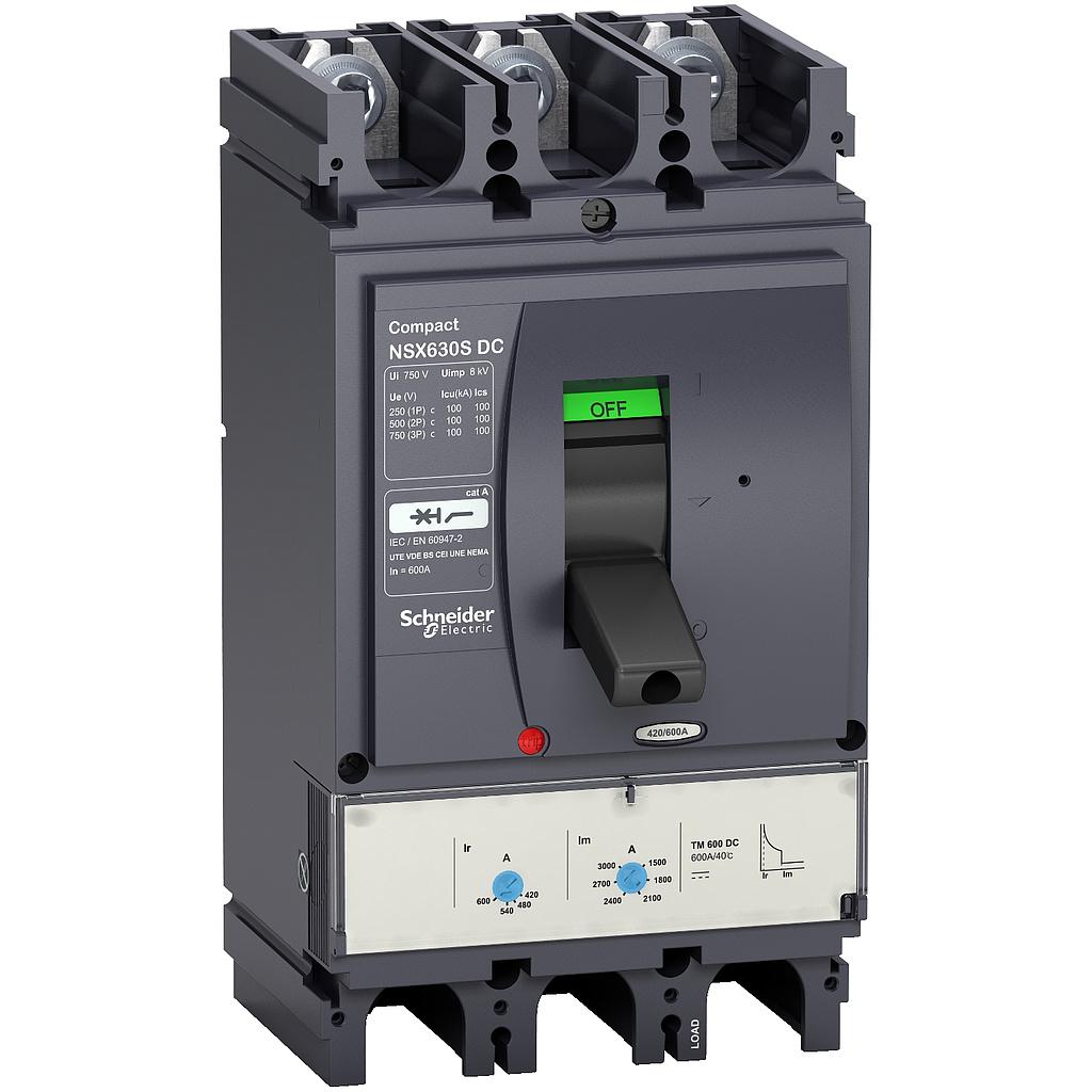 Circuit breaker: Schneider G55TD100120K2 Circuit breaker kit, for Galaxy 5500 100-120KVA