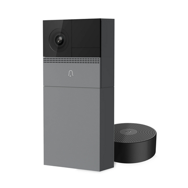 Smart Home Camera: Laxihub B1, Battery-Powered Doorbell with Wireless Chime, 2K resolution, Indoor, Wi-Fi, Mic & Speaker, Nightvision 10m, Motion Detect
