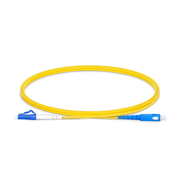 Fiber Patch Cord: LC-SC 9/125 UPC, SingleMode Simplex 2.0mm