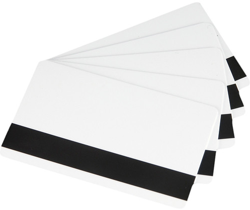 Fargo: CR80 30 Mil LoCo Mag Stripe PVC Cards