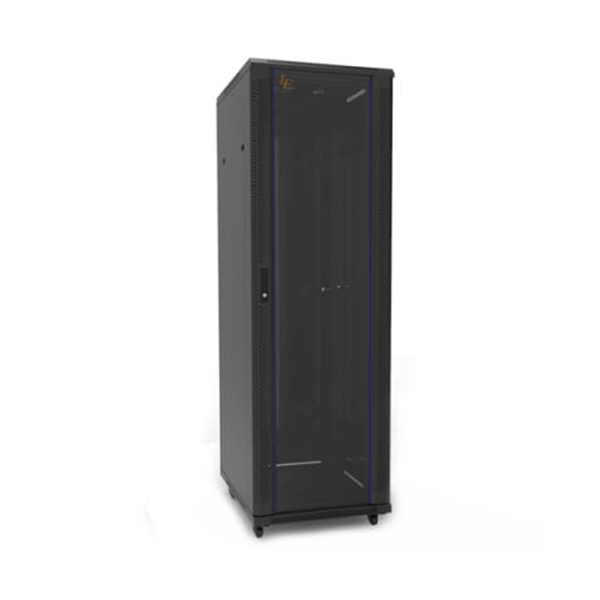 Rack: APCE Rack Cabinet 32U, 600x600,Steel door,4x Fan,Shelf