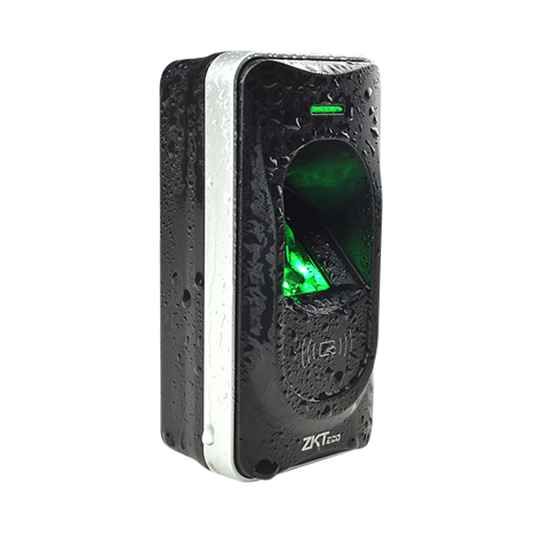 Access Control Reader: ZKTeco FR1200 Fingerprint Reader, 125KHz ID Card, RS485, IP65