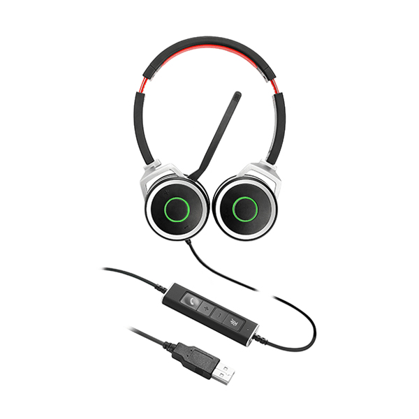 Headset: VT X200PRO UNC Operator Professional Headset, HD Audio, Redial\Reject\Hold