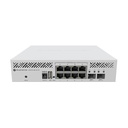 Router Switch: Mikrotik CRS310-8G+2S+IN Cloud Router Switch, 8x 2.5Gigabit Ethernet, 2x SFP+ , 800 MHz CPU, 512 MB RAM