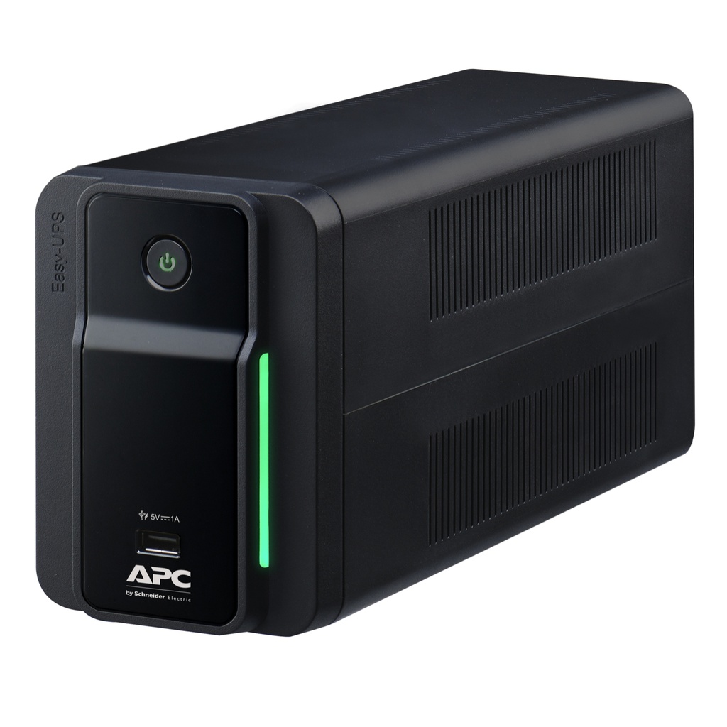 UPS: APC Easy UPS, 700VA, Tower, 230V, 2 Universal outlets, AVR, 1 USB Type A Port