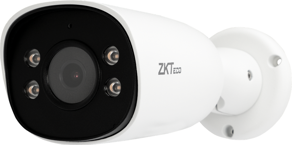 IP Camera: ZKTeco 5MP, @25fps, Mini Bullet, Lens 2.8mm, White Light Range 20m, Full color