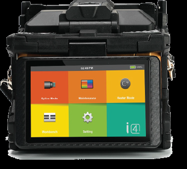 Tool: Inno i4 Fusion Splicer, Active V-Groove Clad Alignment, 4.3" Touch LCD
