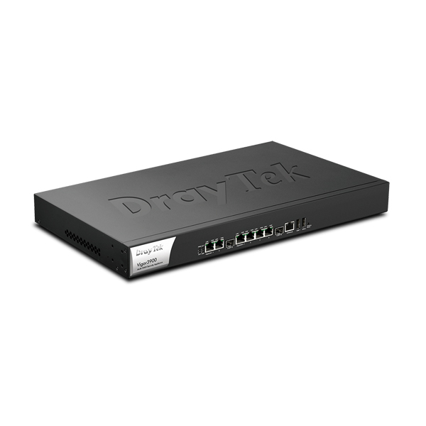 Router: DrayTek Vigor3900 Quad-WAN Load Balancing Router & VPN Gateway
