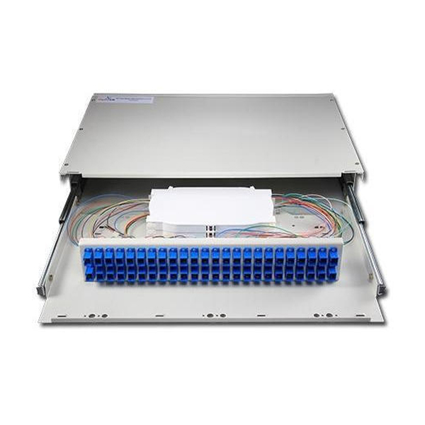 FDF: SPL, SC, Single Mode, Simplex Adapters, 0.9mm/1m Pigtails, Sliding Type, Rack Mount