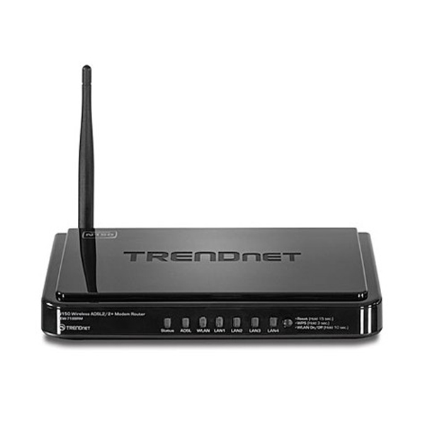 Modem Router: Trendnet N150/N300 Wireless ADSL 2/2+ Modem Router