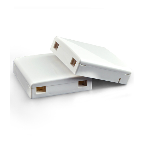 Fiber Faceplate:Duplex LC,Wall Plate FTTH