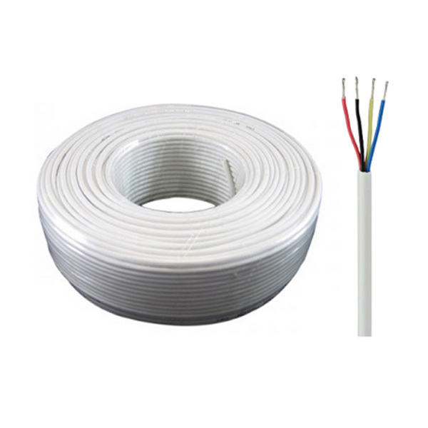 Alarm Cable:Unscreened 4 Core 7x0.20mm
