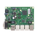 Routerboard: Mikrotik RB450Gx4 Routerboard, 5xGE, Quad core 716MHz CPU, 1GB RAM, PoE out on #5port