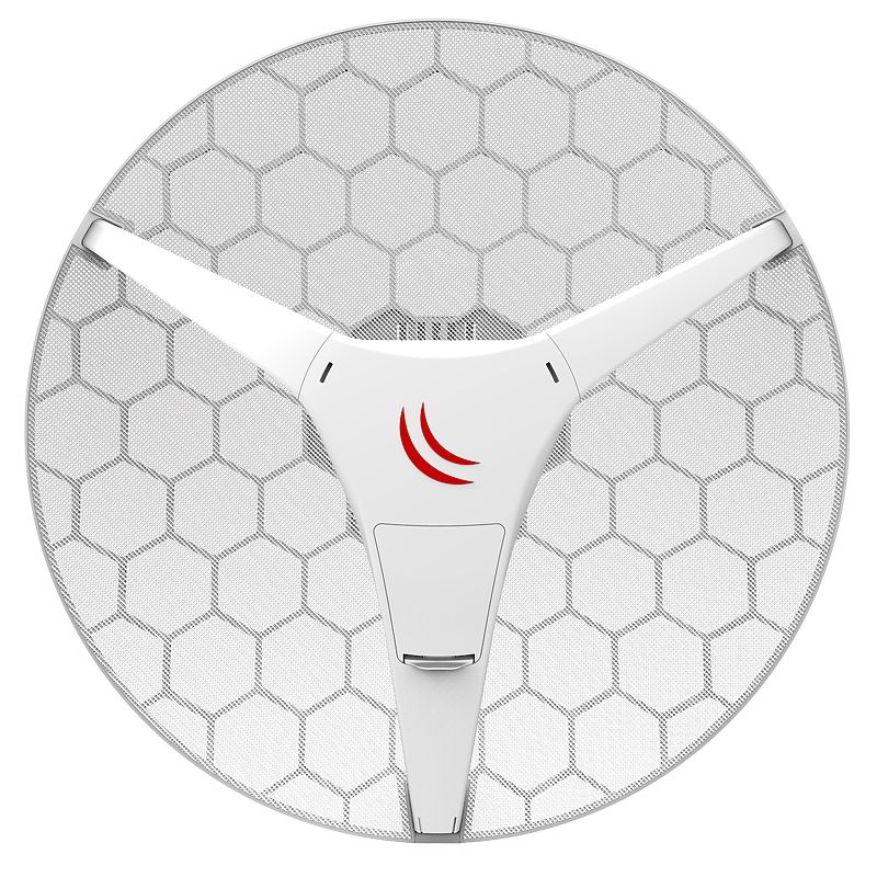 Antenna: Mikrotik Wireless Wire Dish RBLHGG-60adkit Antenna, 2Gbps Aggregate Link, 60GHz, 1500m