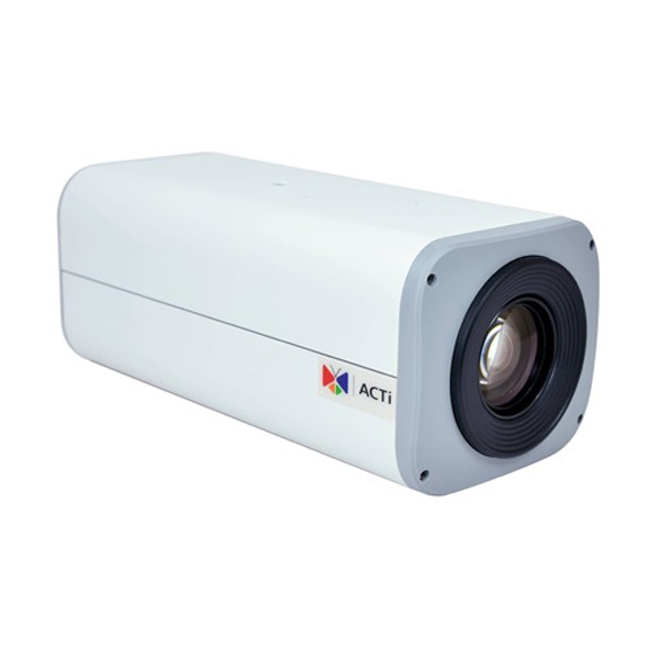 IP Camera: ACTi I25, 2MP, IR 30m, Basic WDR, Audio I/O, IP67, IK10, Box Camera