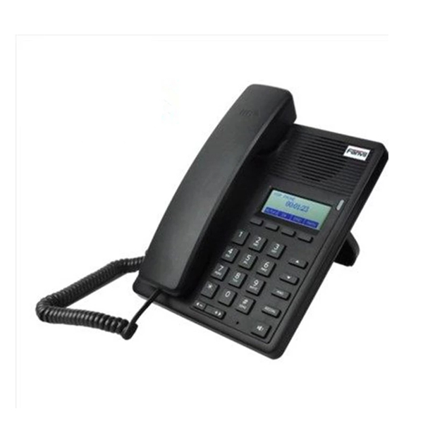 IP Phone: Voptech IP10, 2SIP Lines, 1IAX2,LCD, 4 soft keys, PoE, XML&LDAP Phone book