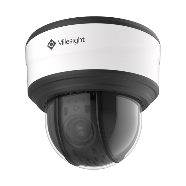 IP Camera: Milesight H.265+ Mini PTZ Dome Network Camera
